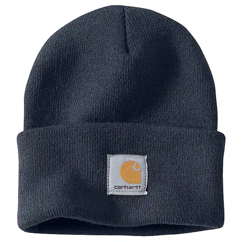 Knit Cuffed Beanie – Navy|Navy|ONE SIZE