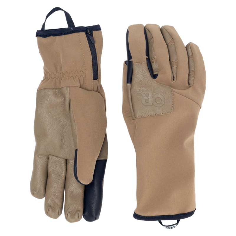 Men’s Stormtracker Sensor Windbloc Gloves – Coyote