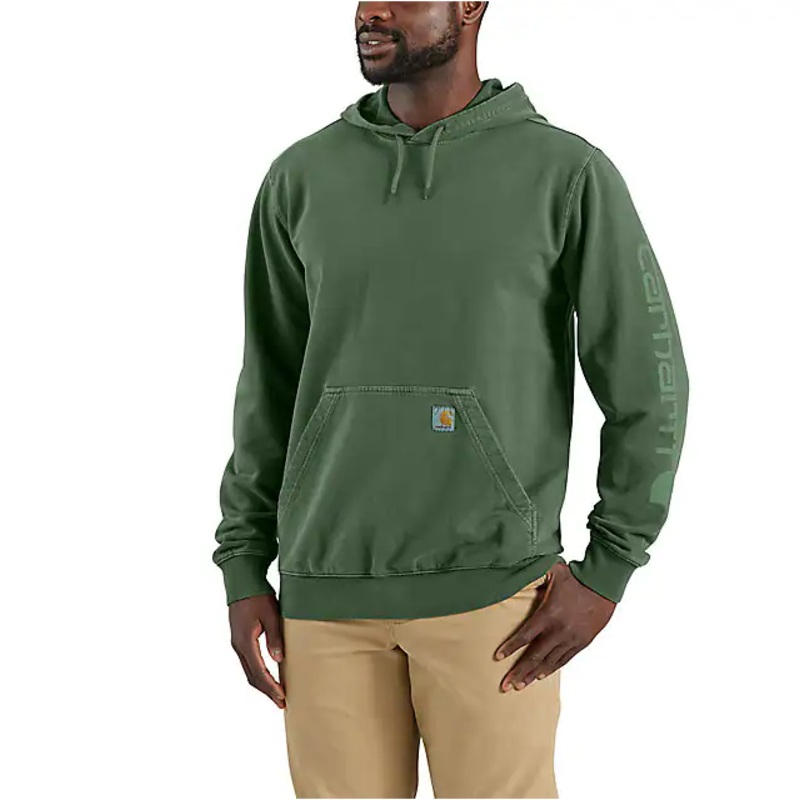 Re-Engineered Relaxed Fit Midweight Garment Dyed French Terry Graphic Sweatshirt – Mountain View
