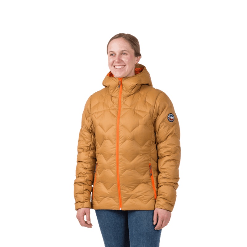 Women’s Luna Jacket – Brown Sugar/Nasturtium