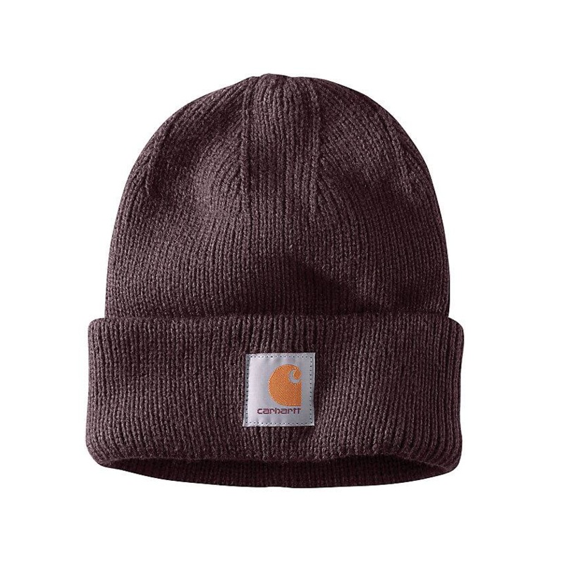 Women’s Rib Knit Beanie – Blackberry