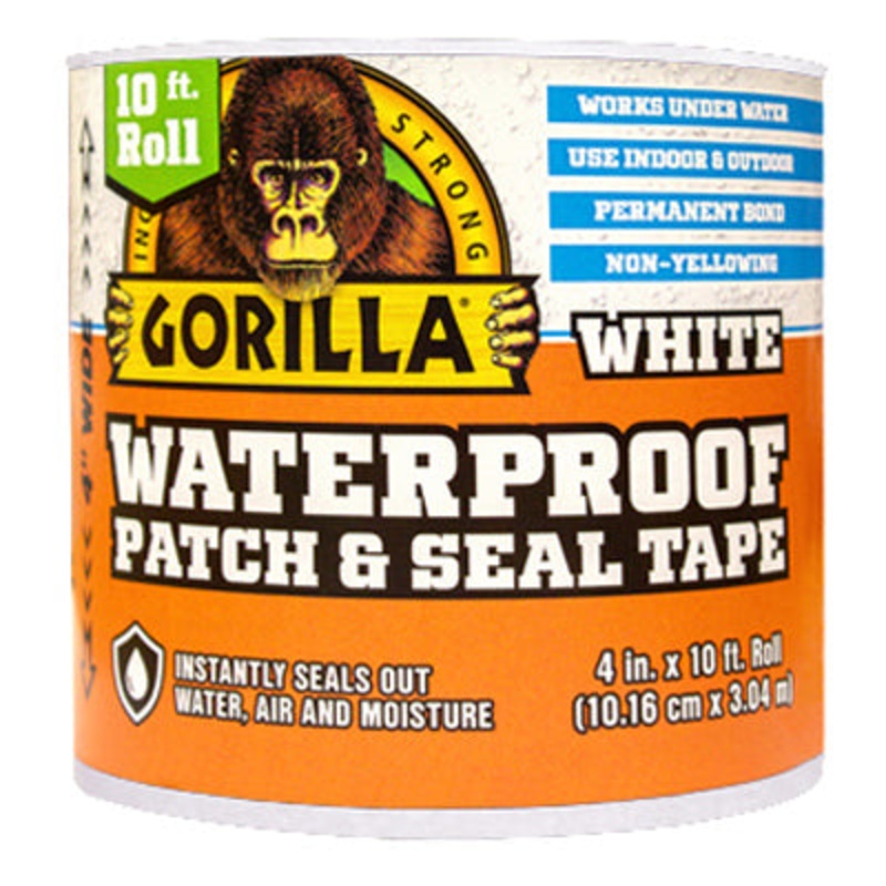 10 FT Waterproof Patch & Seal Tape – WHITE