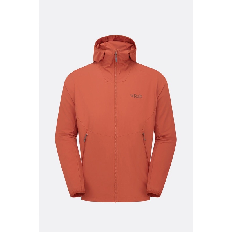Men’s Borealis Hooded Jacket – Tuscan Red