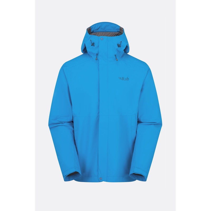 Men’s Downpour Waterproof Jacket – Maya Blue