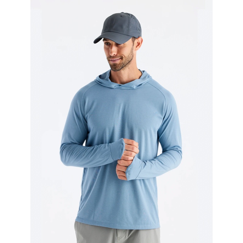 Men’s Elevate Hoodie – Blue Fog