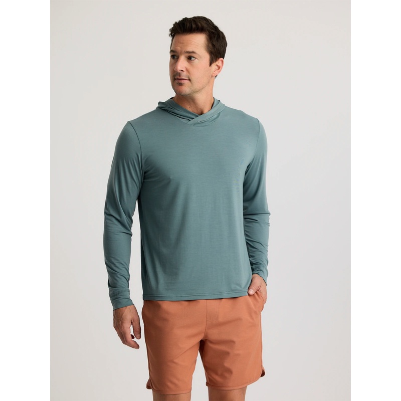 Men’s Elevate Lightweight Hoodie – Stormy Sea