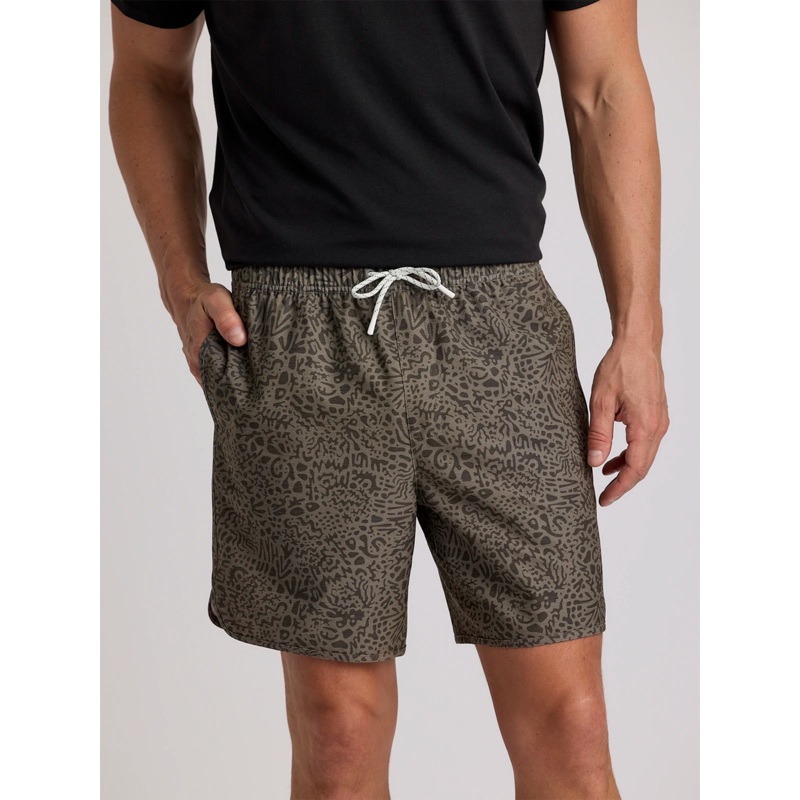 Men’s Reverb Short – Drifter Print / Fatigue