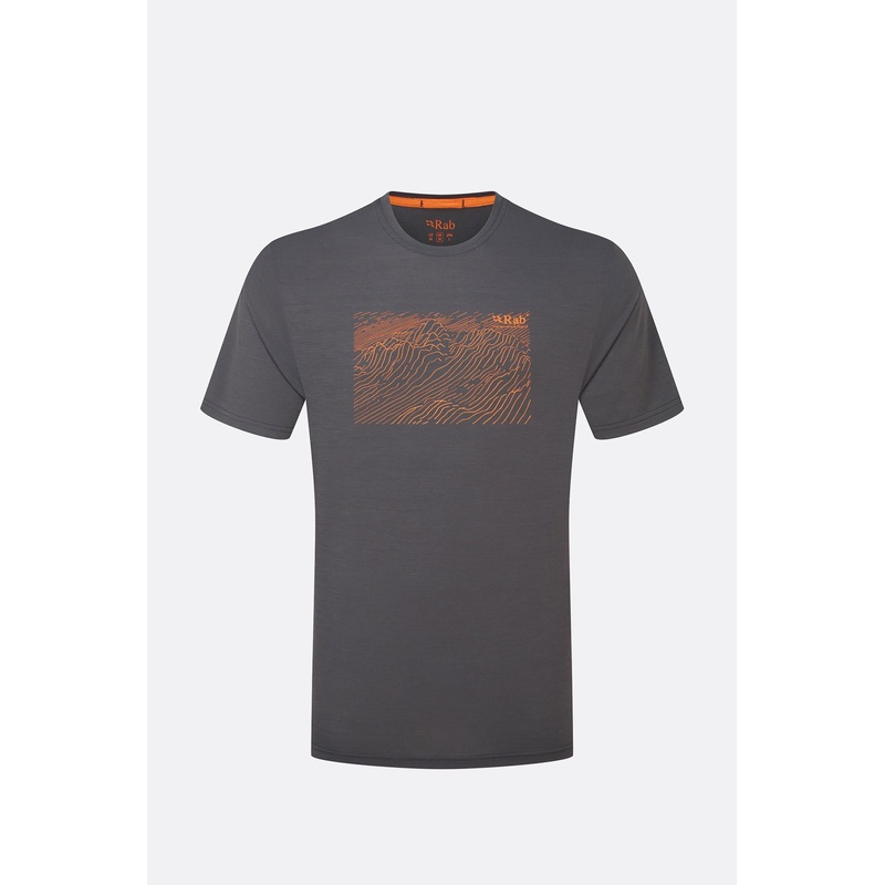 Men’s Syncrino Ridge Tee – Graphene