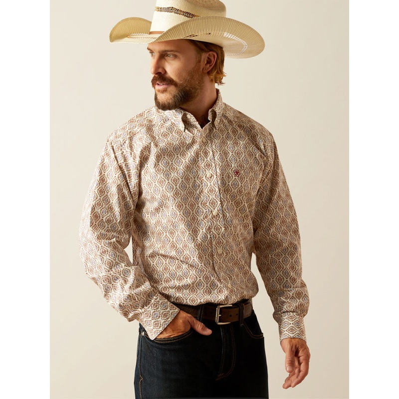 Mns Greely Classic Fit Shirt – Brick