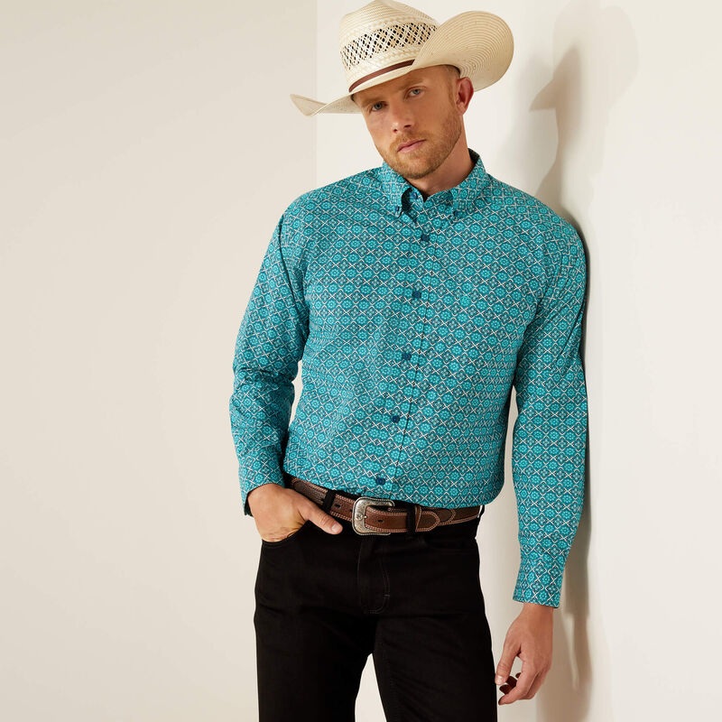 Mns Jordy Classic Fit Shirt – Blue
