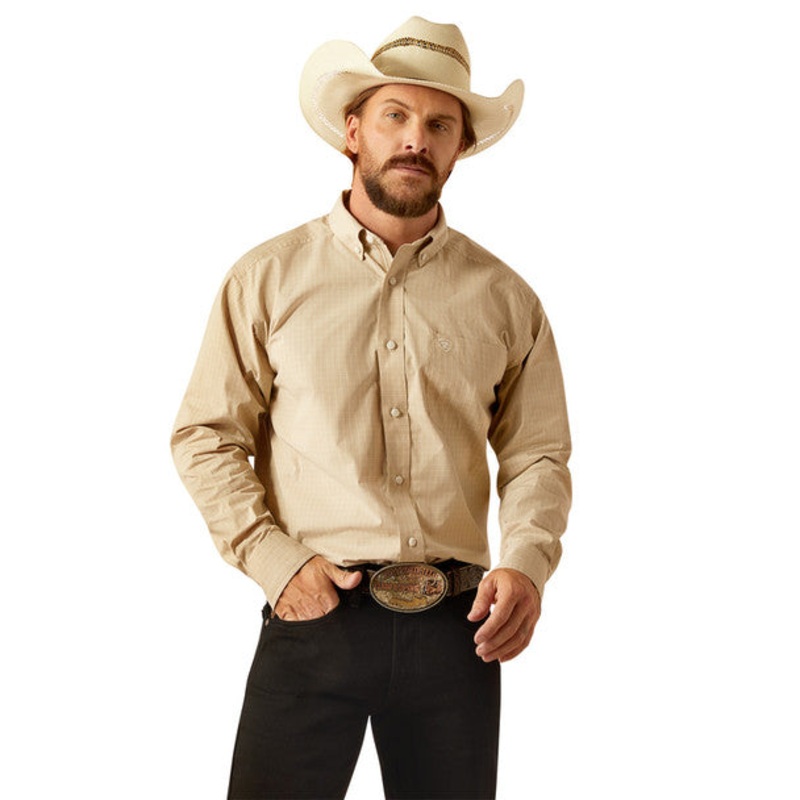 Mns Pro Cayson Classic Fit Shirt – Khaki