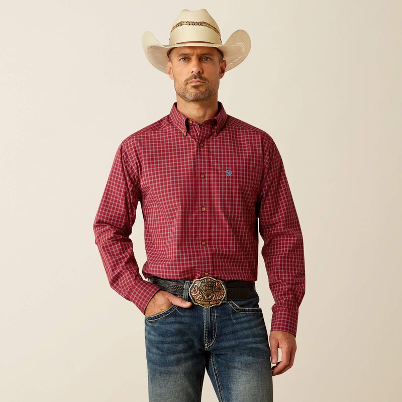 Mns Pro Gadiel Classic Fit Shirt – Brick