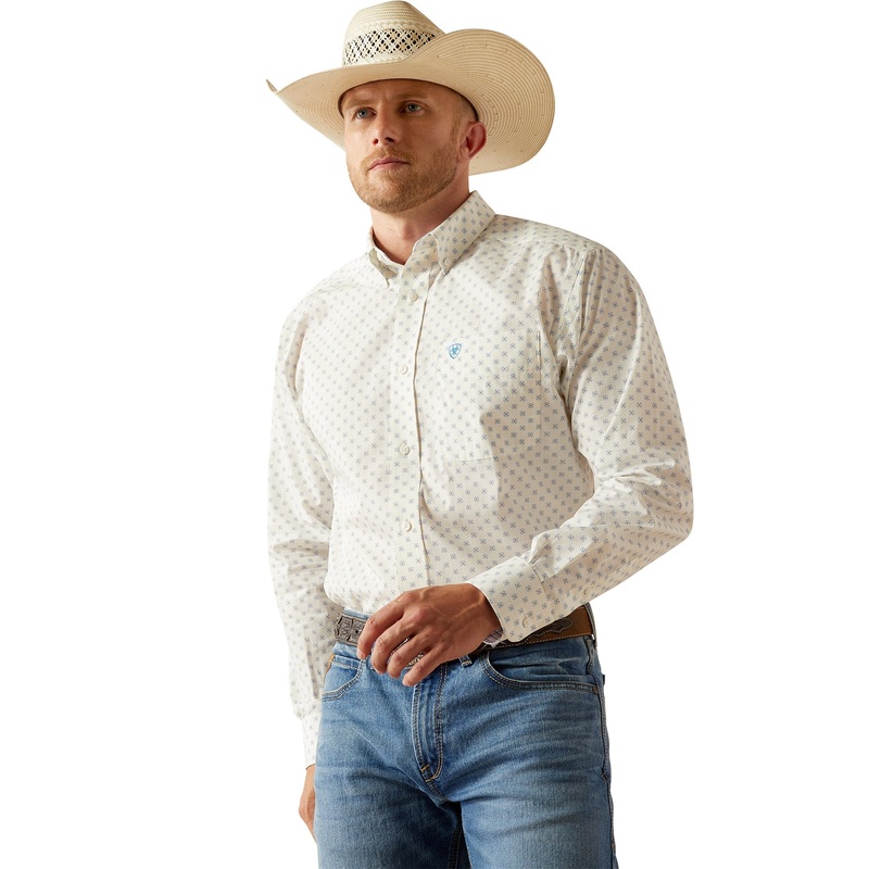 Mns Wf Adrian Classic Fit Shirt – White