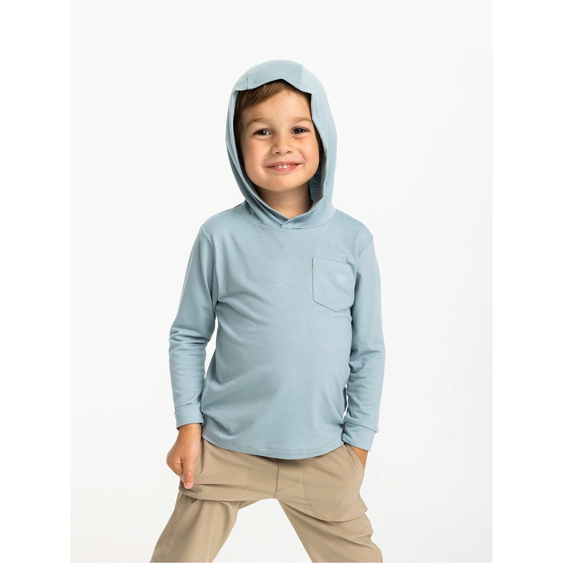 Toddler Bamboo Shade Hoodie – Ocean Mist