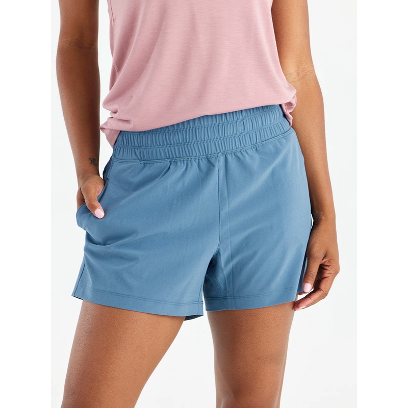 Women’s Pull-On Breeze Short – Pacific Blue