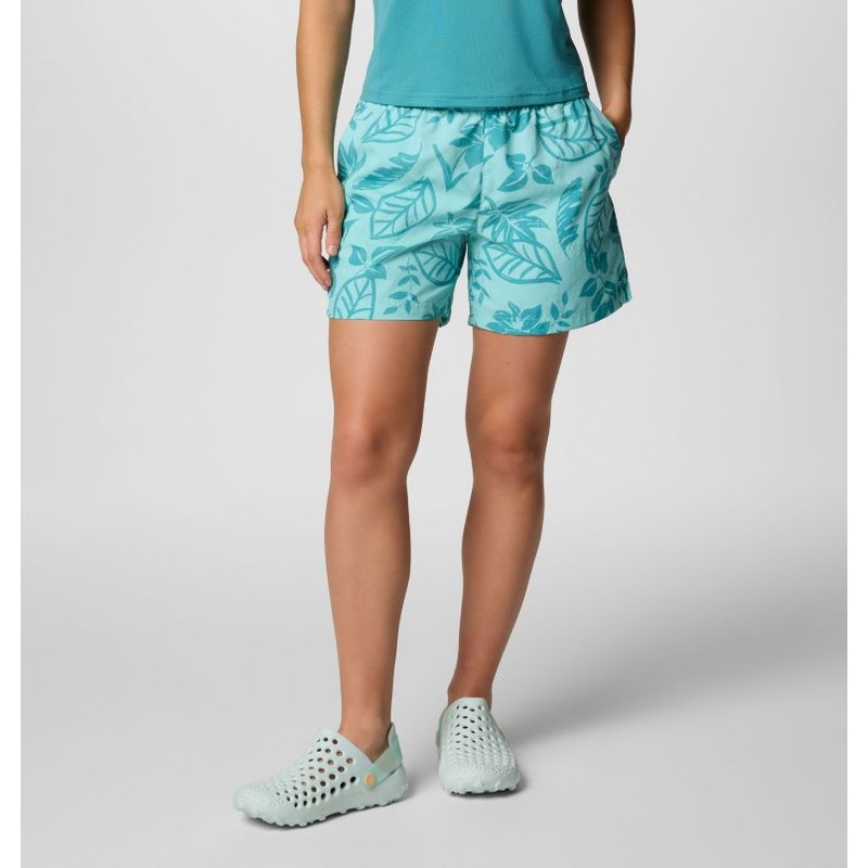 Women’s Sandy River Printed Shorts III – Spray Pasteled Tonal