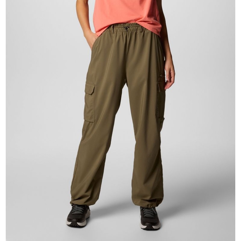Women’s Skien Valley Cargo Pants – Stone Green