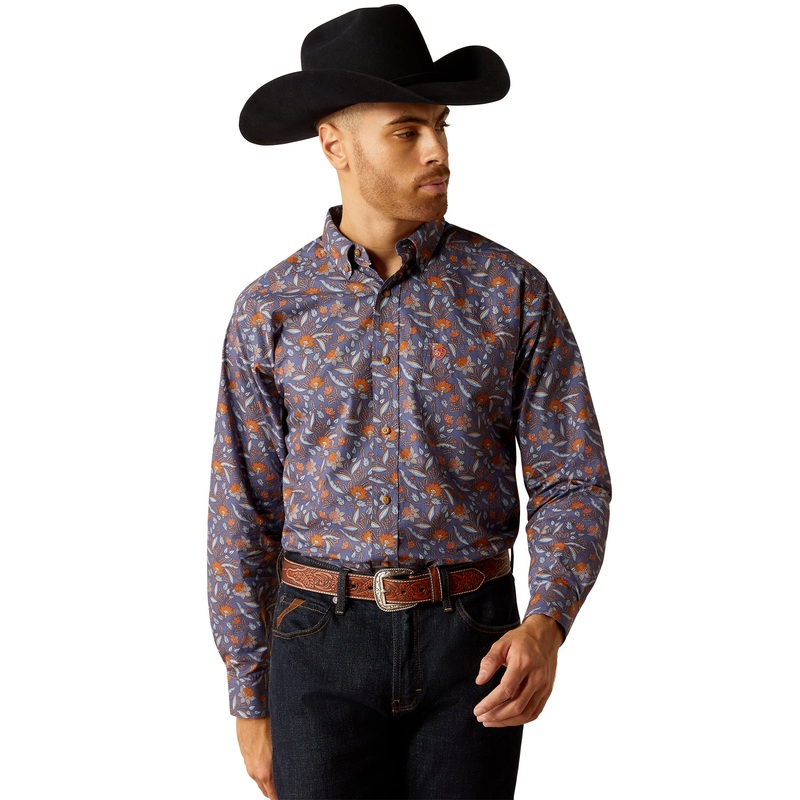 Men’s Ty Classic Fit Shirt – Dark Blue