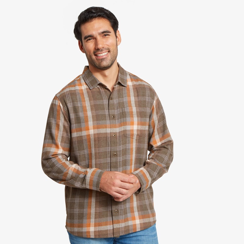 Men’s Yama Long-Sleeve Shirt – Bardiya Sand