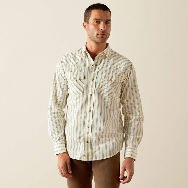 Mns Hanford Retro Fit Shirt – Cream