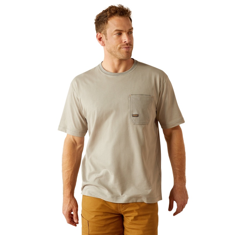 Mns Rebar Workman 360 Airflow T-shirt – Wild Dove