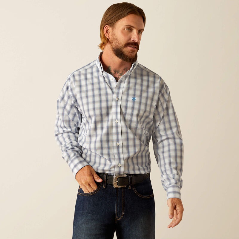 Mns Wf Briar Classic Fit Shirt – White