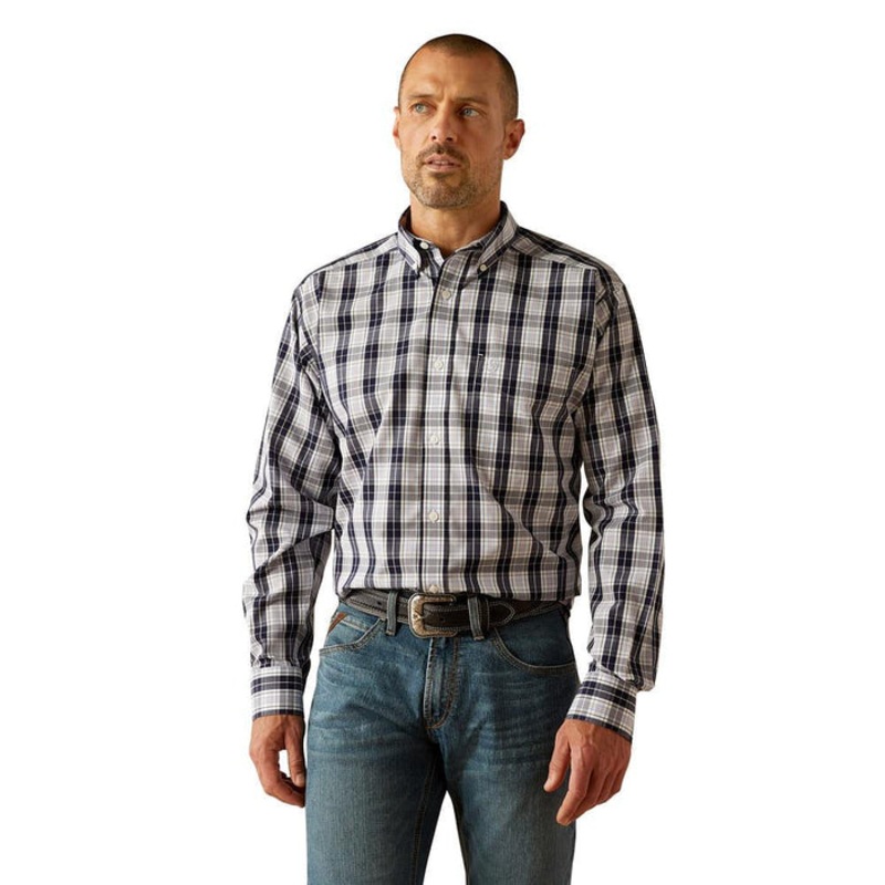 Mns Wf Ocean Classic Fit Shirt – Dark Blue