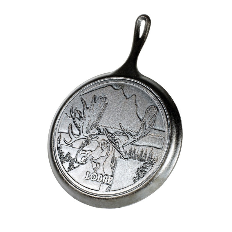 WILDLIFE SERIES MOOSE SKILLET|Moose logo|10.5IN