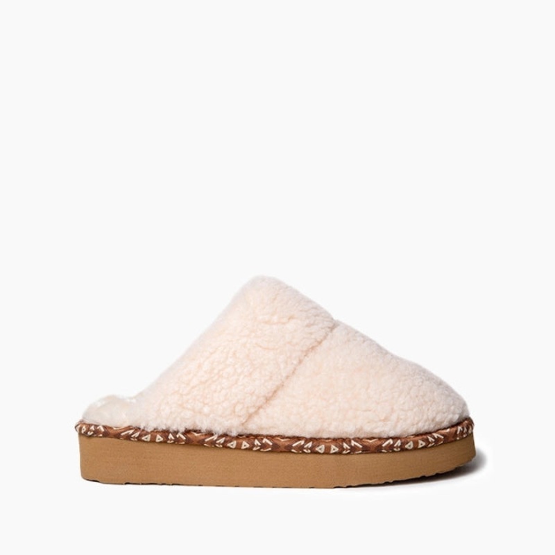 Women’s Cerise Slipper – Cream Berber