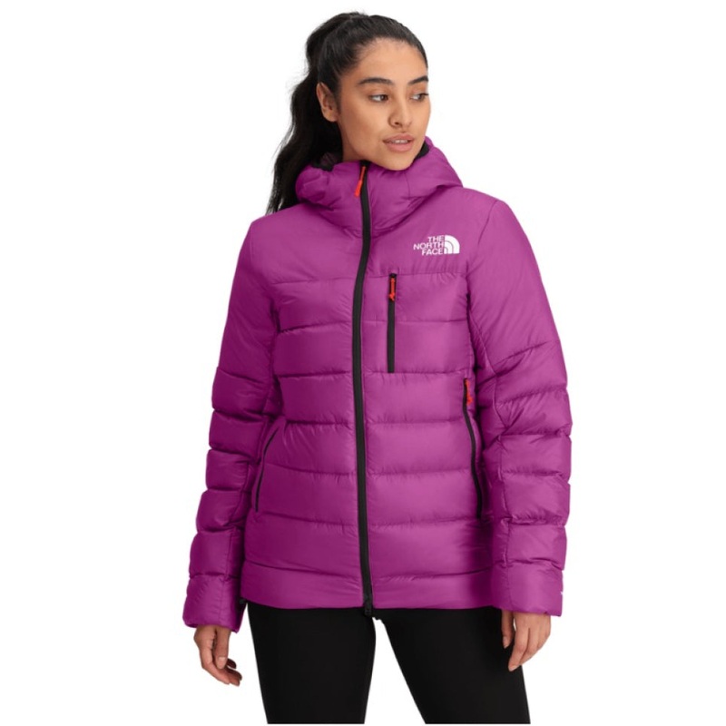 Women’s Kalix Down Hoodie – Deep Mulberry
