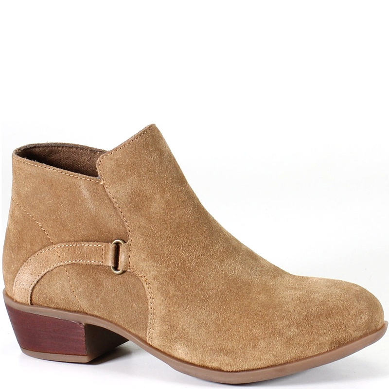 Women’s Ladder Wheel Suede Boot – Chestnut