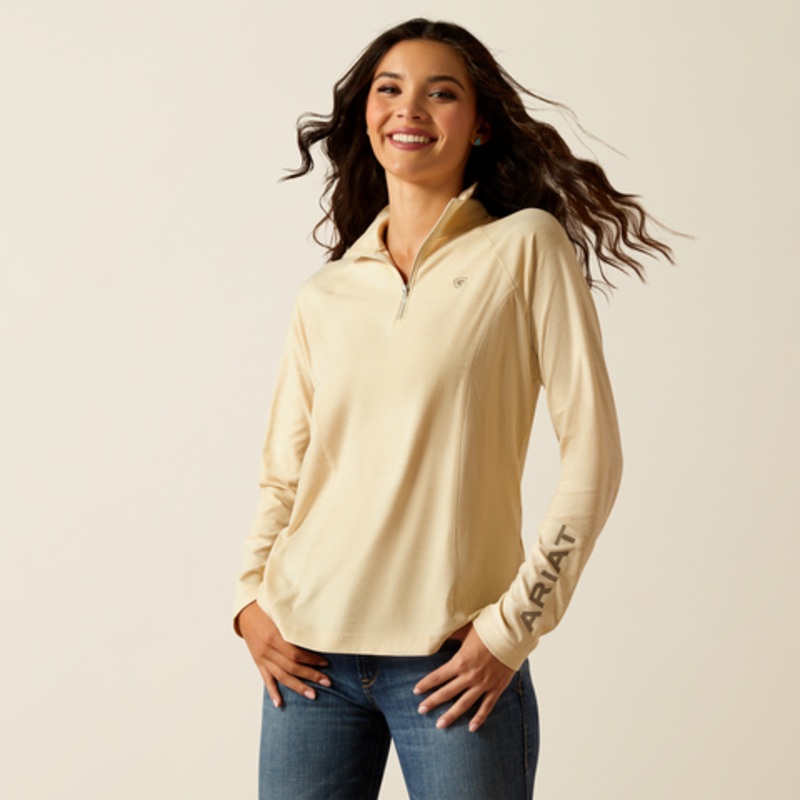 Women’s Laguna 2.0 1/4 Zip Top – Summer Sand