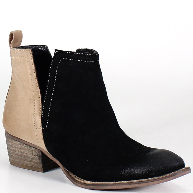 Women’s Stop By Suede/nubuck Boot – Black/cognac