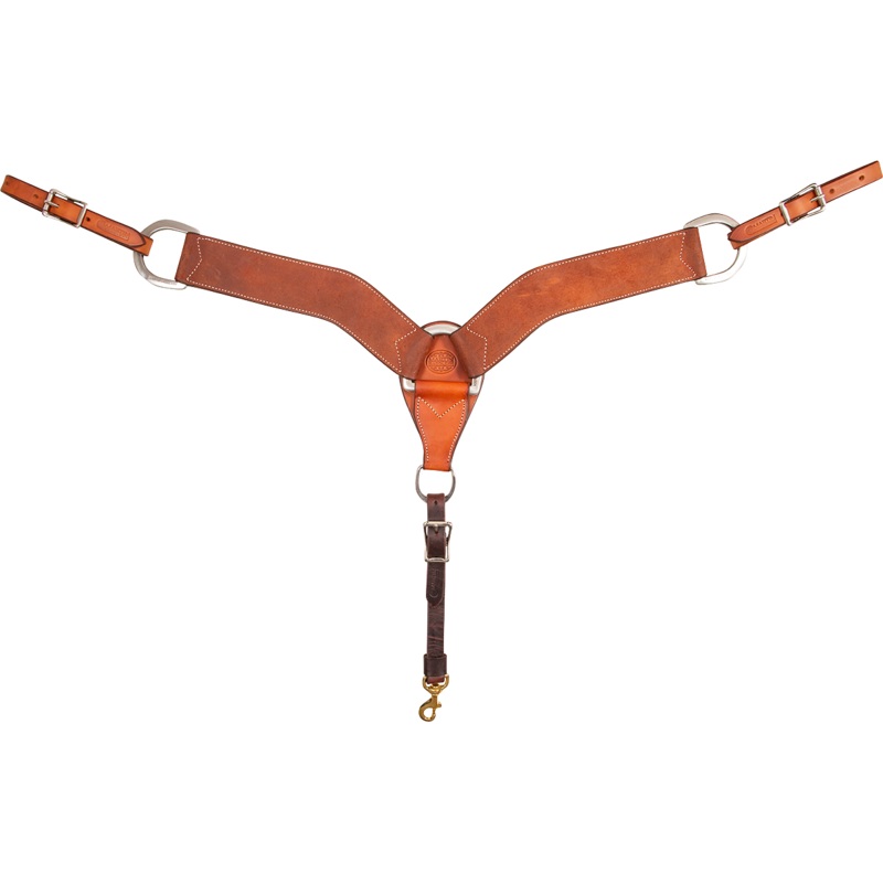 2-3/4inch Breastcollar – Chestnut Roughout