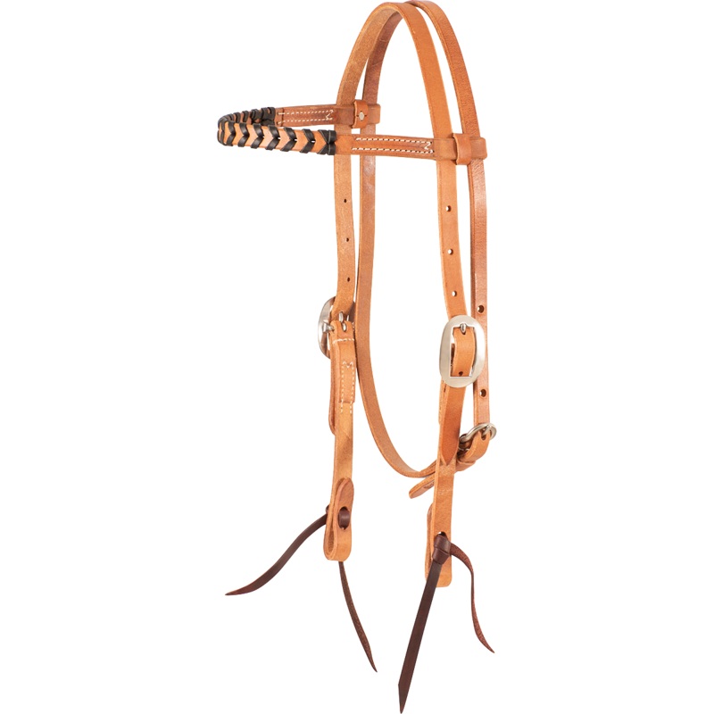 Browband Headstall – Black Lace