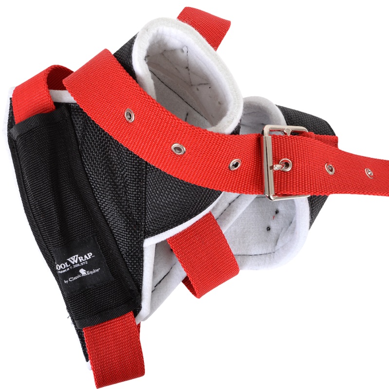 Clear Vision Cool Wrap Horn Wraps – Black / Red