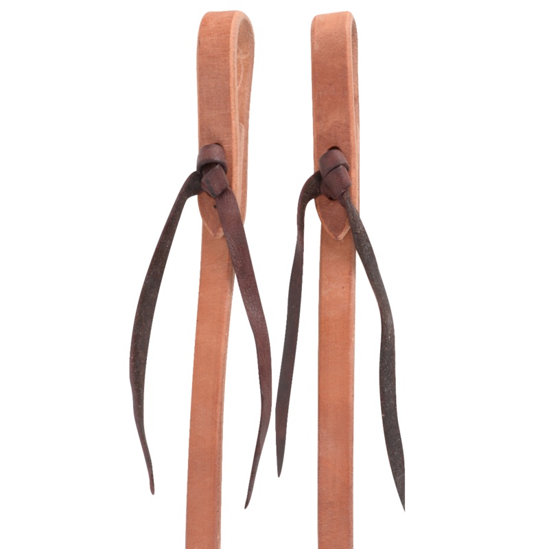 Harness Split Reins Tied Ends – Natural