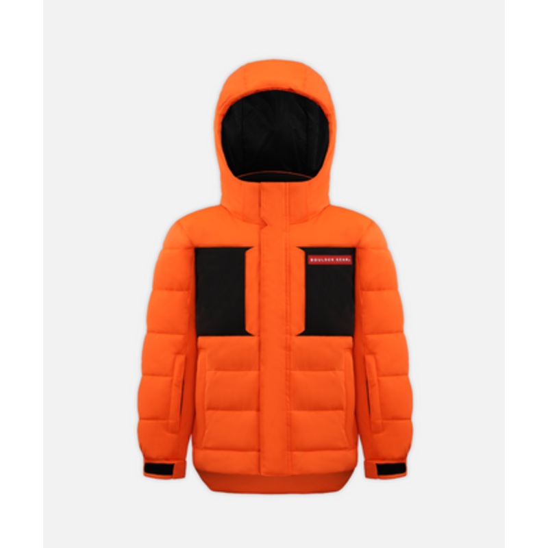 Kids’ Cane Jacket – Orange Shock