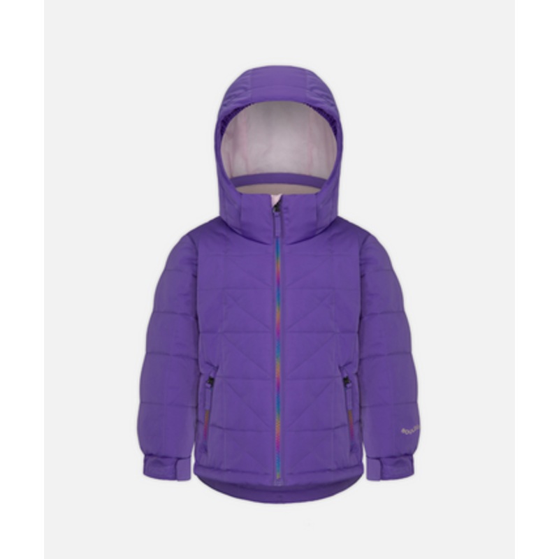Kids’ Josie Jacket – Purple Glo