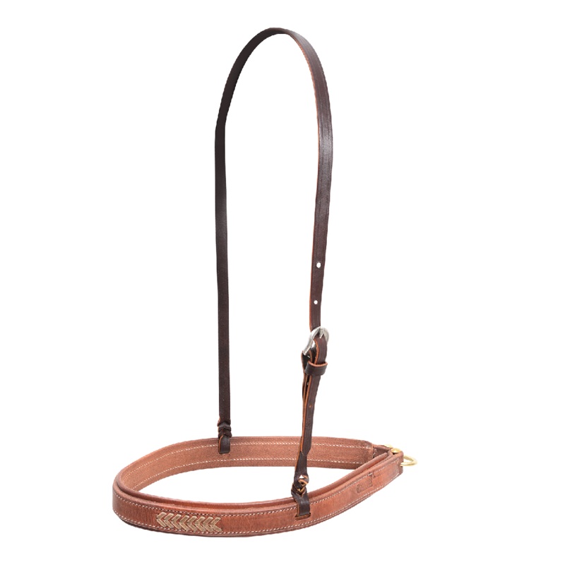 Laced Harness Noseband – Natural