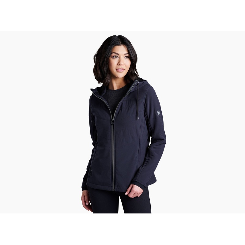 Women’s Aero Fleece Hoody – Blackout