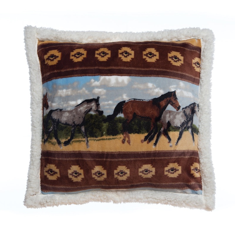 Decorative Pillow Horses|Horses