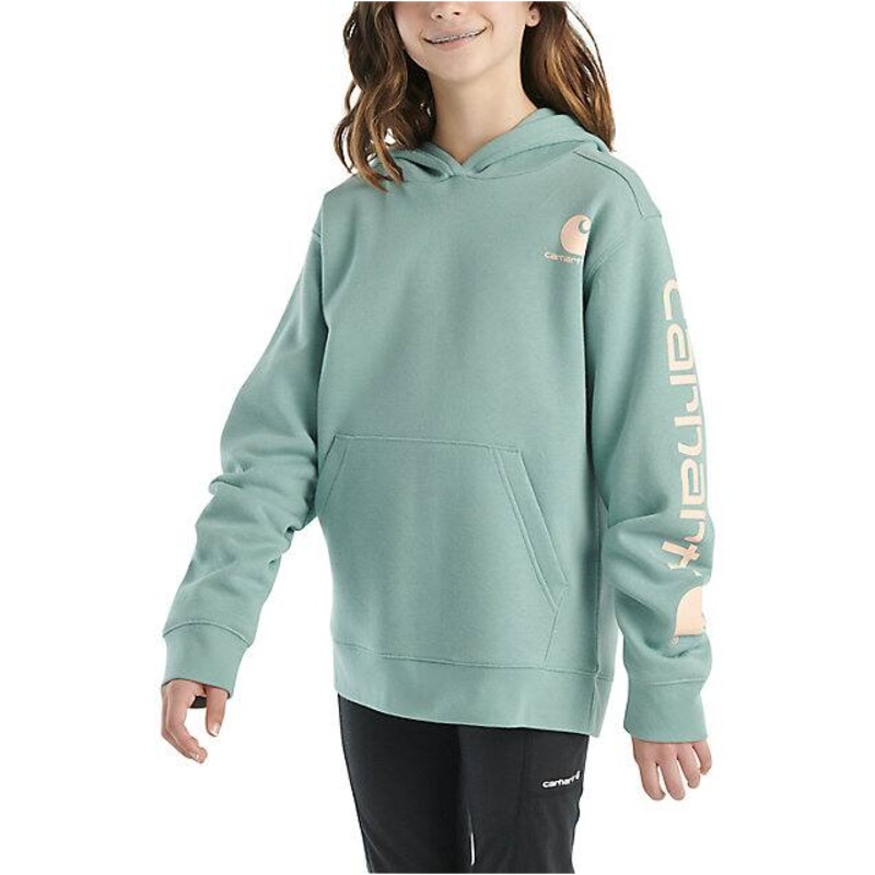 Girls’ Long-Sleeve Graphic Sweatshirt – Patina