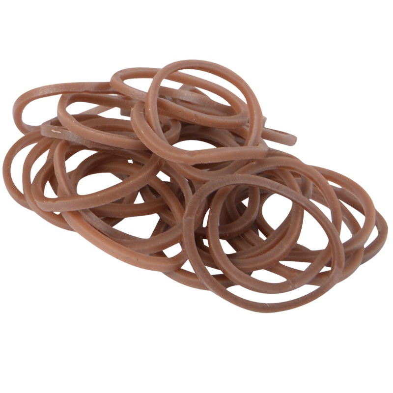 Rubber Braiding Bands – Brown|Brown