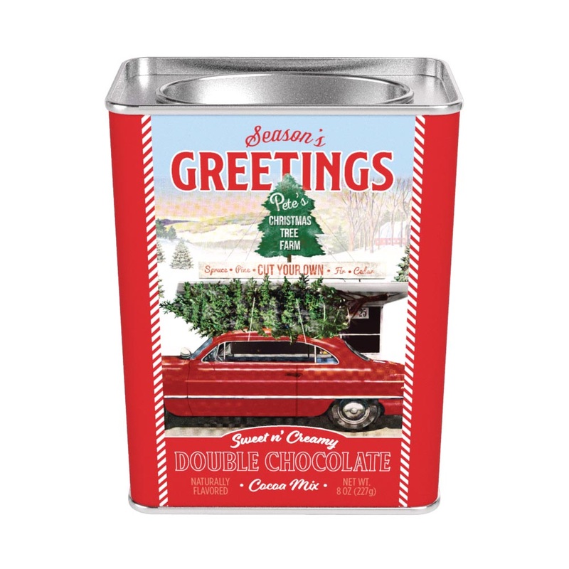 Seasons Greetings Red Car Double Chocolate Cocoa
