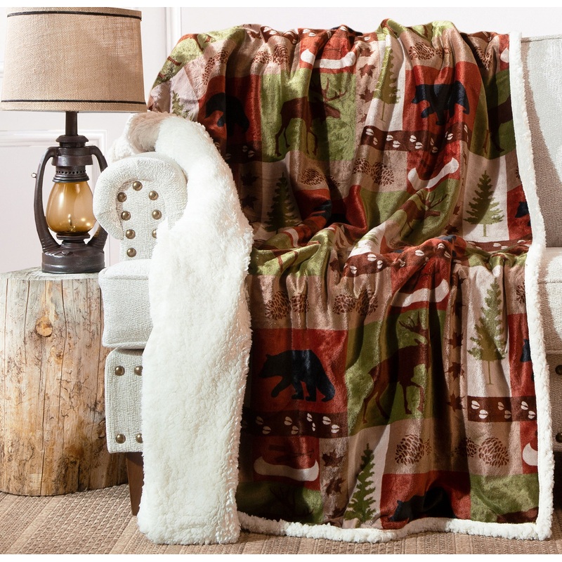 Throw Patchwork Lodge|Patchwork lodge
