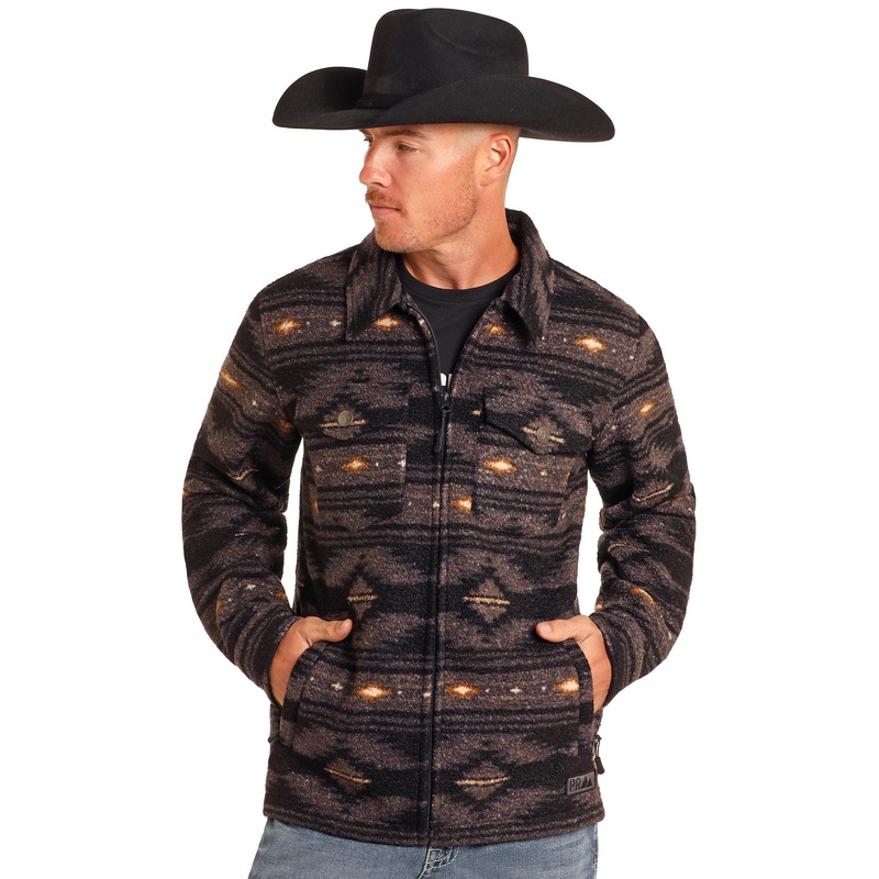 Berber Jacket – Black Aztec|Black|M|L|XL|XXL