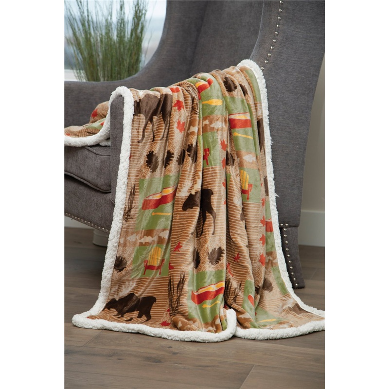 Great Lakes Sherpa Throw|54X68