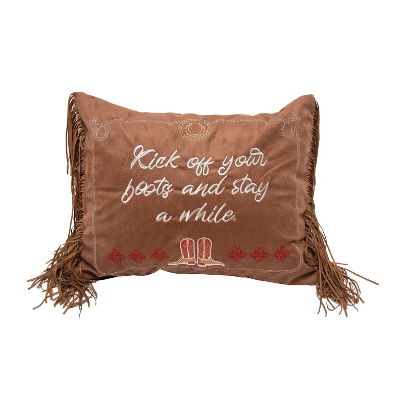 Kick Off Your Boots Pillow|18X18