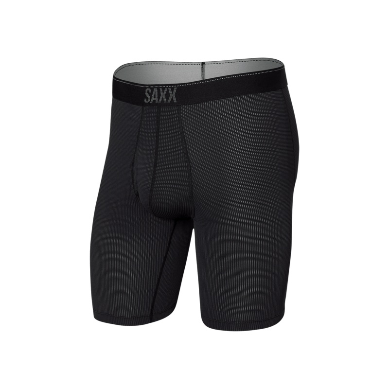 Men’s Quest Quick-Dry Mesh Long Leg Boxer Brief Fly